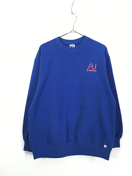 古着 90s USA製 RUSSELL 「AUBURN」 ミッキー パロディ カレッジ