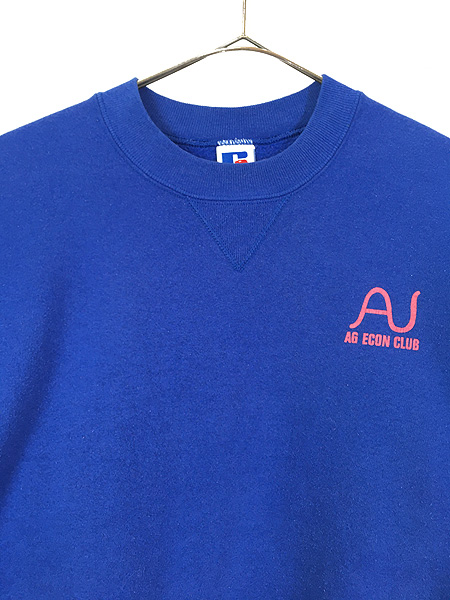 古着 90s USA製 RUSSELL 「AUBURN」 ミッキー パロディ カレッジ