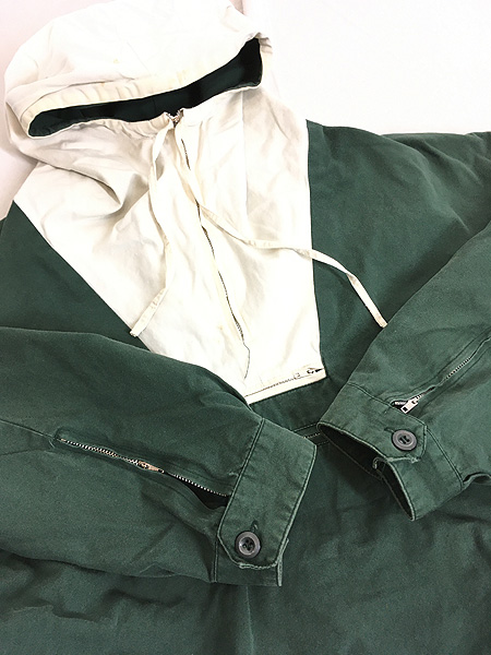 古着 90s J Crew ヴィンテージ ディテール バイカラー コットン