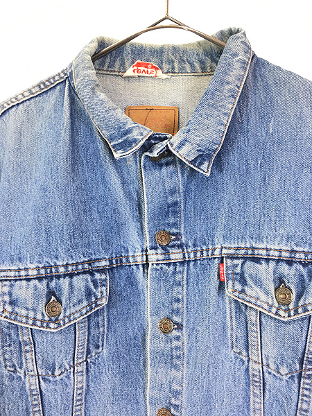 古着 80s フランス製 Levi's 70500-0217 4thタイプ デニム ジャケット