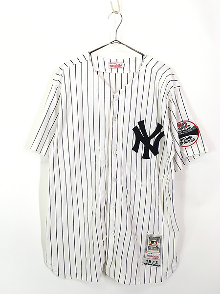 MITCHELL ＆ NESS ニューヨーク ヤンキース ベースボールシャツ