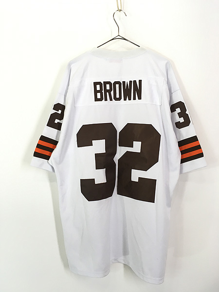 Deadstock」 古着 USA製 Mitchell&Ness NFL Cleveland Browns No32