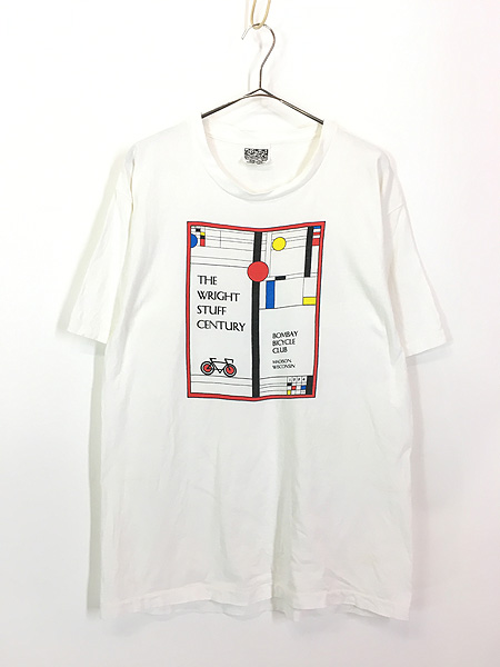 売り切れ90s frank lloyd wright tシャツ アートT 建築 トップス