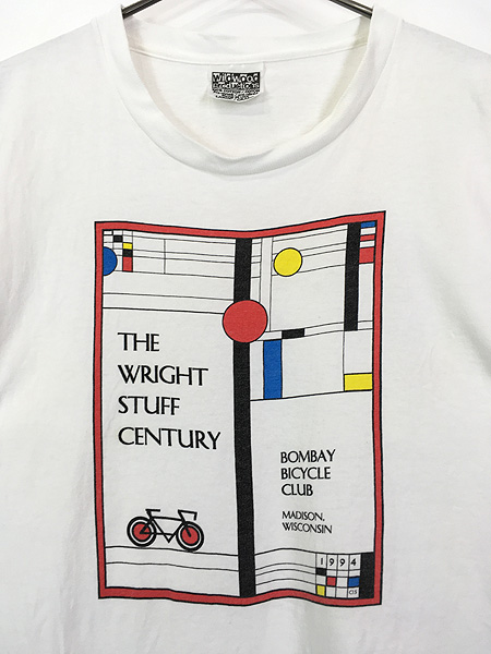 古着 90s USA製 Frank Lloyd Wright 「The Wright Stuff Center」 近代