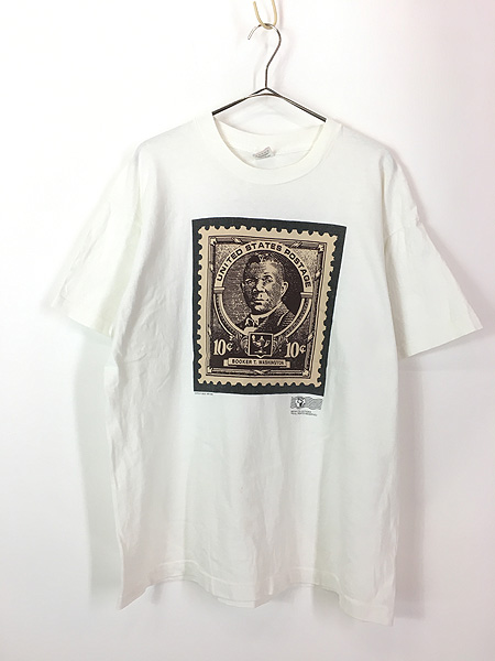 古着 90s USA製 「United States Postage」 Booker T Washington 切手