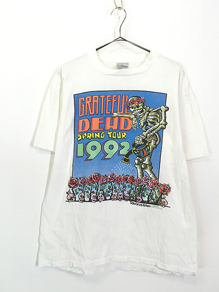 古着 90s USA製 Grateful Dead 「Spring Tour 1992」 デッドスカル