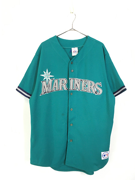 古着 90s USA製 MLB Seattle Mariners マリナーズ ベースボール 半袖