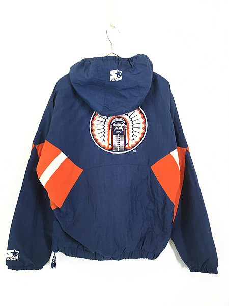 illinois fighting illini ナイロンジャケット トップ 古着屋