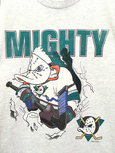 NUTMEG  Disney  スウェット　両面プリント　NHL  ホッケー