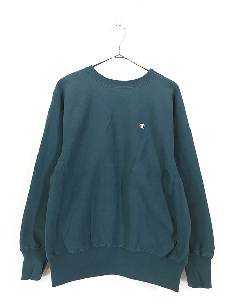 古着 90s USA製 Champion Reverse Weave ワンポイント リバース