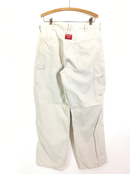 古着 90s POLO JEANS Ralph Lauren ホワイト ペインター パンツ W36 