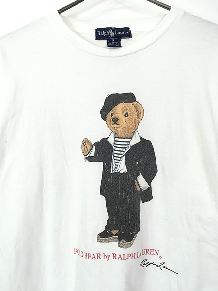 古着 90s USA製 Ralph Lauren 「POLO BEAR」 セミフォーマル ポロベア