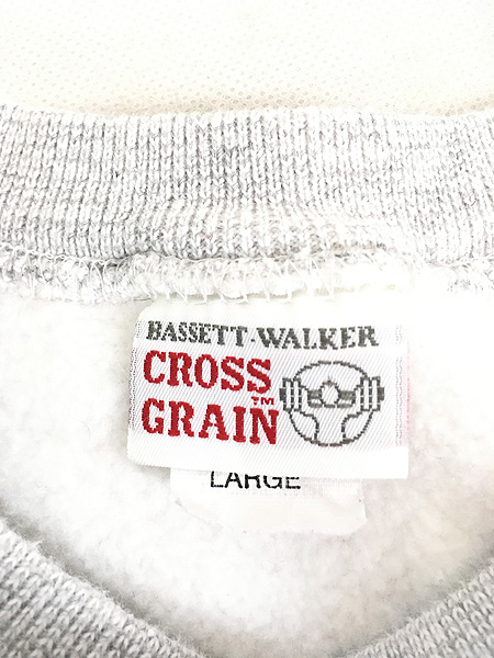 古着 90s USA製 Bassett-Walker Cross Grain 無地 ソリッド リバース ...