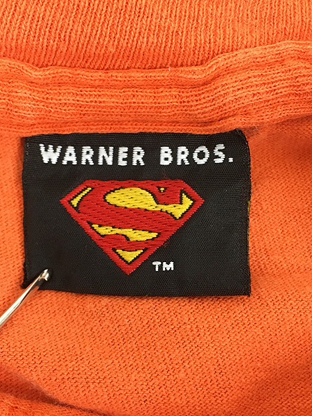 古着 00s USA製 WARNER BROS SUPER MAN スーパーマン BIG