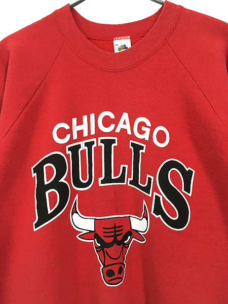 古着 90s USA製 NBA Chicago BULLS ブルズ スウェット トレーナー XL 古着 - 古着 通販 ヴィンテージ 古着屋  Dracaena ドラセナ