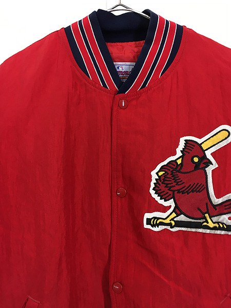 古着 90s USA製 MLB St. Louis Cardinals カージナルス ナイロン