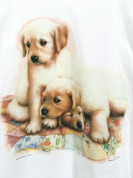 90's ゴールデンレトリバー Tシャツ XL ビンテージ 犬 アニマル