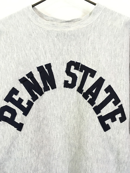 古着 90s USA製 Champion Reverse Weave 「PENN STATE」 アーチ