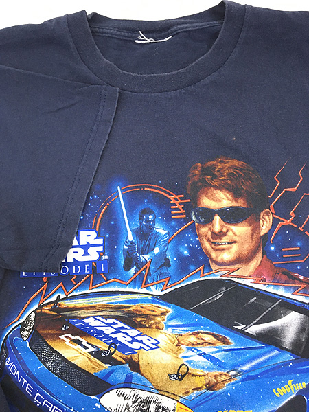 90's Jeff Gordon STAR WARS NASCAR Tシャツ
