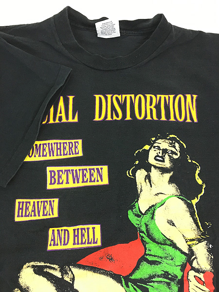 色抜けや褪色はほぼないです90s Social Distortion 1992 バンドTシャツ