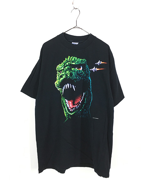 Godzilla 90s USA製 ゴジラ ヴィンテージ Tシャツ 半袖 黒アイテム説明 ...