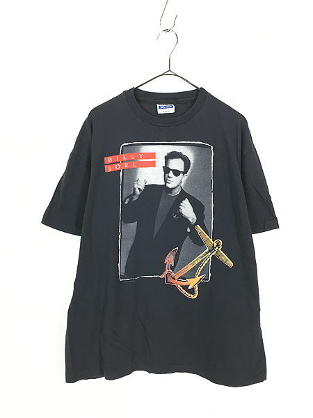 古着 90s USA製 Billy Joel 「STORM FRONT」 ツアー ロック Tシャツ XL 