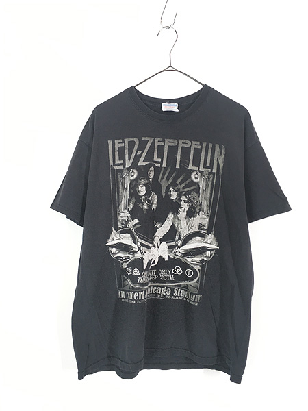 古着 00s LED ZEPPELIN 「ONE NIGHT CONCERT」 ロック バンド Ｔシャツ