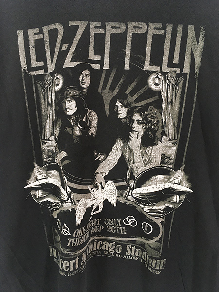 古着 00s LED ZEPPELIN 「ONE NIGHT CONCERT」 ロック バンド Ｔシャツ