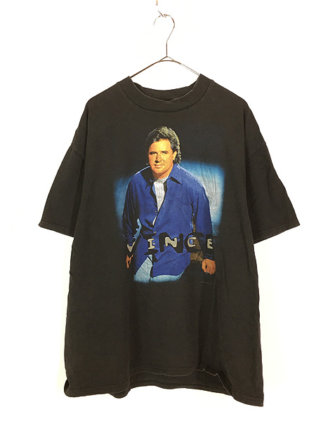 古着 90s Vince Gill 「VG 99 TOUR」 ツアー カントリー ミュージック Tシャツ XL 古着 - 古着 通販 ヴィンテージ　 古着屋 Dracaena ドラセナ
