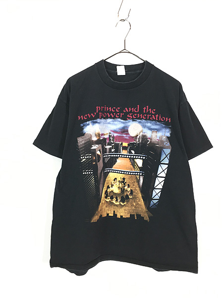 古着 90s USA製 PRINCE × The New Power Generation ファンク ロック T