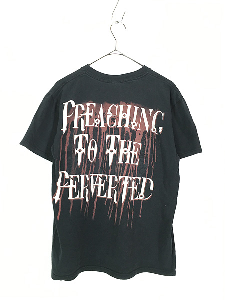 古着 90-00s Cradle of Filth 「Preaching to the perverted」 メタル ロック バンド Tシャツ M  古着 - 古着 通販 ヴィンテージ 古着屋 Dracaena ドラセナ