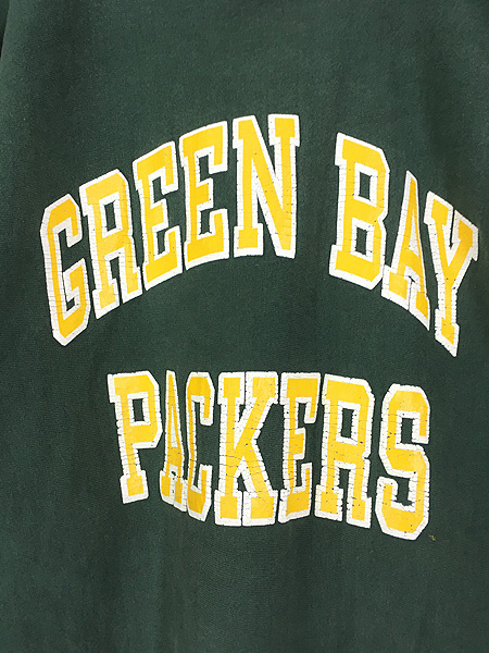 古着 90s USA製 Champion Reverse Weave 「GREEN BAY PACKERS」 2段