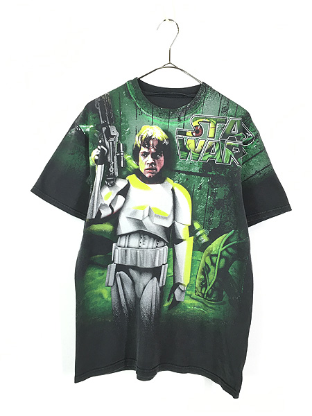 古着 90s STAR WARS スターウォーズ Episode4 ルーク・スカイウォーカー ストームトルーパー Ver. Tシャツ L位 古着 -  古着 通販 ヴィンテージ　古着屋 Dracaena ドラセナ