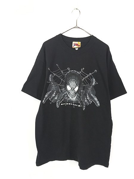 トップス00s スパイダーマン 3 Tシャツ ブラックスパイダーマン