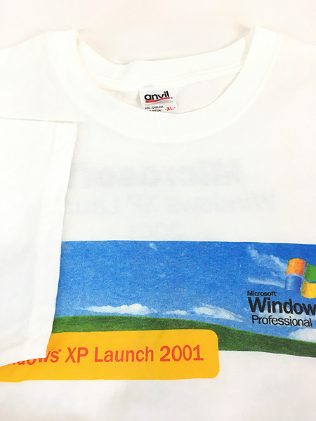 古着 00s Microsoft Windows XP Launch 2001 ウィンドウズ ...