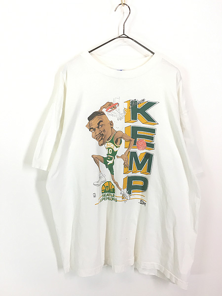 古着 90s USA製 NBA Seattle Supersonics スーパーソニックス 「KEMP