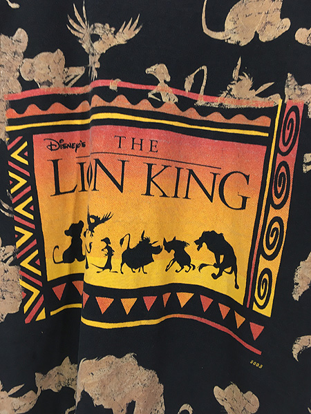 キャラ集合 The Lion King ライオンキング 90年代ヴィンテージ-