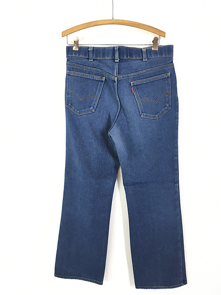 古着 80s Levi's for Me 「Action Jeans」 ストレッチ ブルー デニム