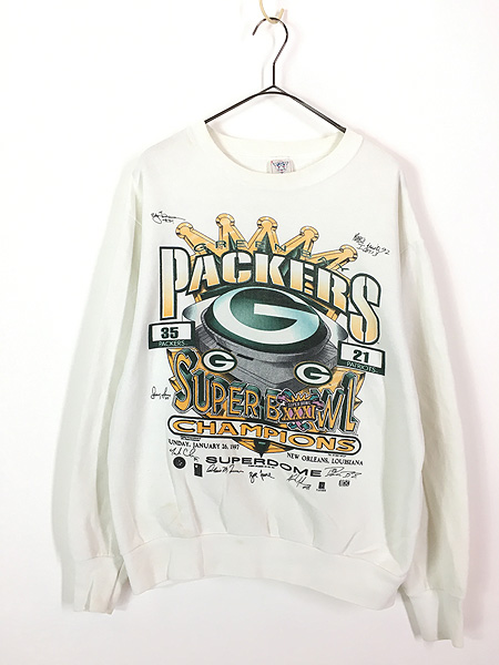 古着 90s USA製 NFL Green Bay Packers パッカーズ 「Super Bowl