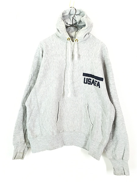 古着 80s USA製 Champion Reverse Weave 「USAFA」 貴重 ネームバー