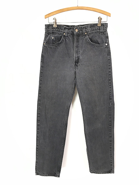 古着 90s USA製 Levi's 505-4159 「黒タブ」 ブラック デニム パンツ ジーンズ スリム W31 L31 古着 - 古着 通販  ヴィンテージ　古着屋 Dracaena ドラセナ