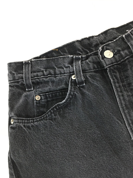 古着 90s USA製 Levi's 505-4159 「黒タブ」 ブラック デニム パンツ