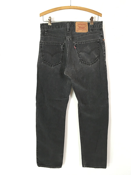 古着 00s USA製 Levi's 505-0260 ブラック デニム パンツ