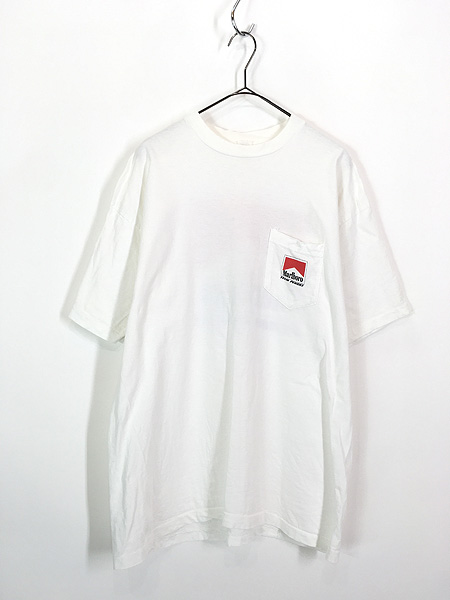 U.S.VINTAGE U.S. ヴィンテージ Tシャツ サイズ：XL Marlboro マルボロ ADVENTURE TEAM アドベンチャーチーム ポケット EBERTボディ USA製 シングルステッチ 90s ホワイト 白 トップス 半袖 クルーネック シンプル ブランド カジュアル【メンズ】