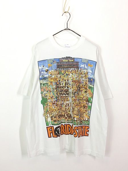 【超希少】90sポロ　ラルフローレン　フロリダプリントシャツ　XLサイズ