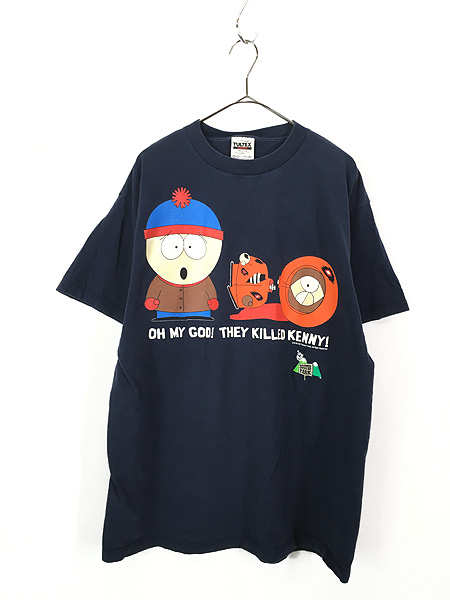 【希少】90s  South Park サウスパーク Tシャツ スミクロ古着屋MONKEY