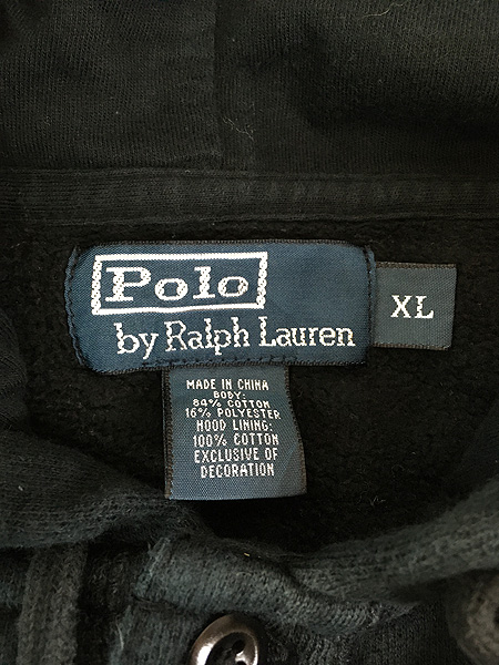 古着 Polo Ralph Lauren ポニー ワンポイント 刺しゅう ハーフボタン