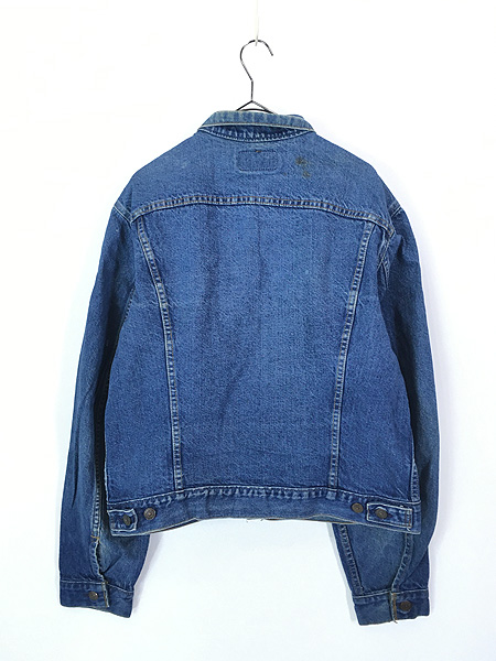 オンライン値下 US 90s デニムジャケット Gジャン 刺繍 高級手縫 濃紺 