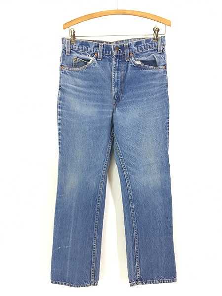 古着 90s USA製 Levi's 517 オレンジタブ デニム ブーツカット パンツ