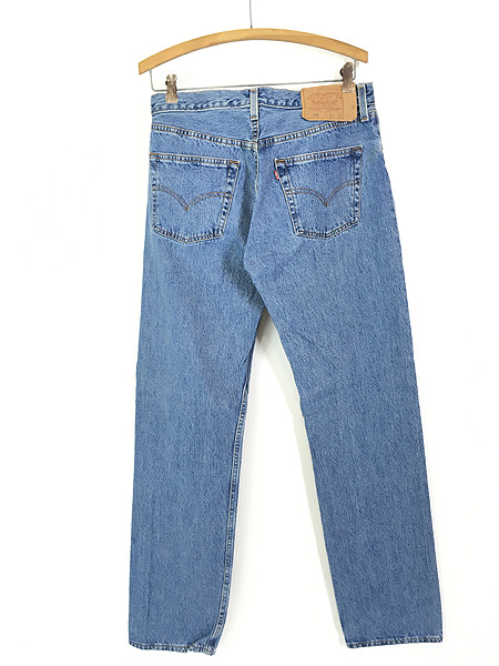 古着 90s USA製 Levi's 501-0193 ブルー デニム パンツ ジーンズ ...